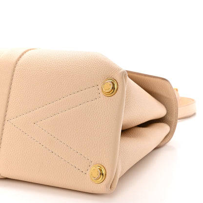 Louis Vuitton Grained Smooth Calfskin Rose Des Vents PM Creme 11 of 14