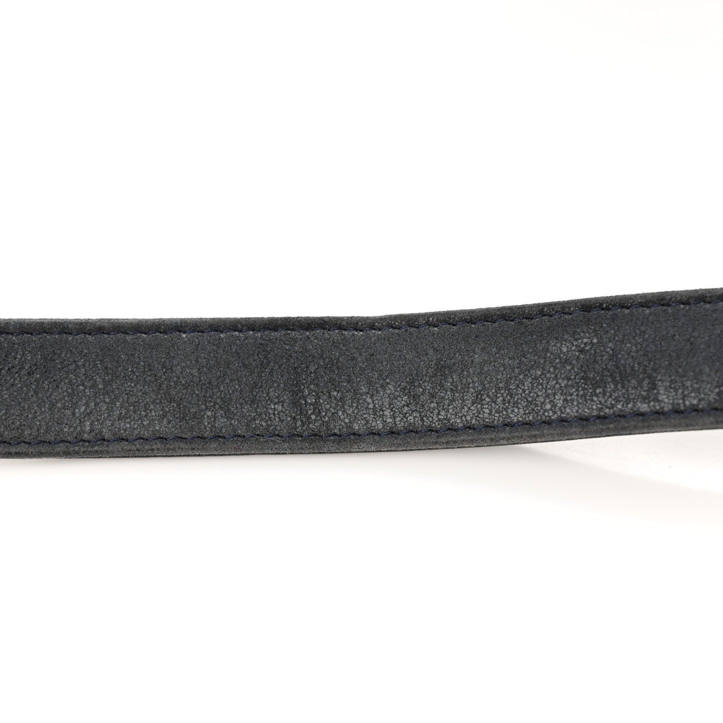 Goatskin Quilted Medium Gentle Boy Flap Navy Blue
