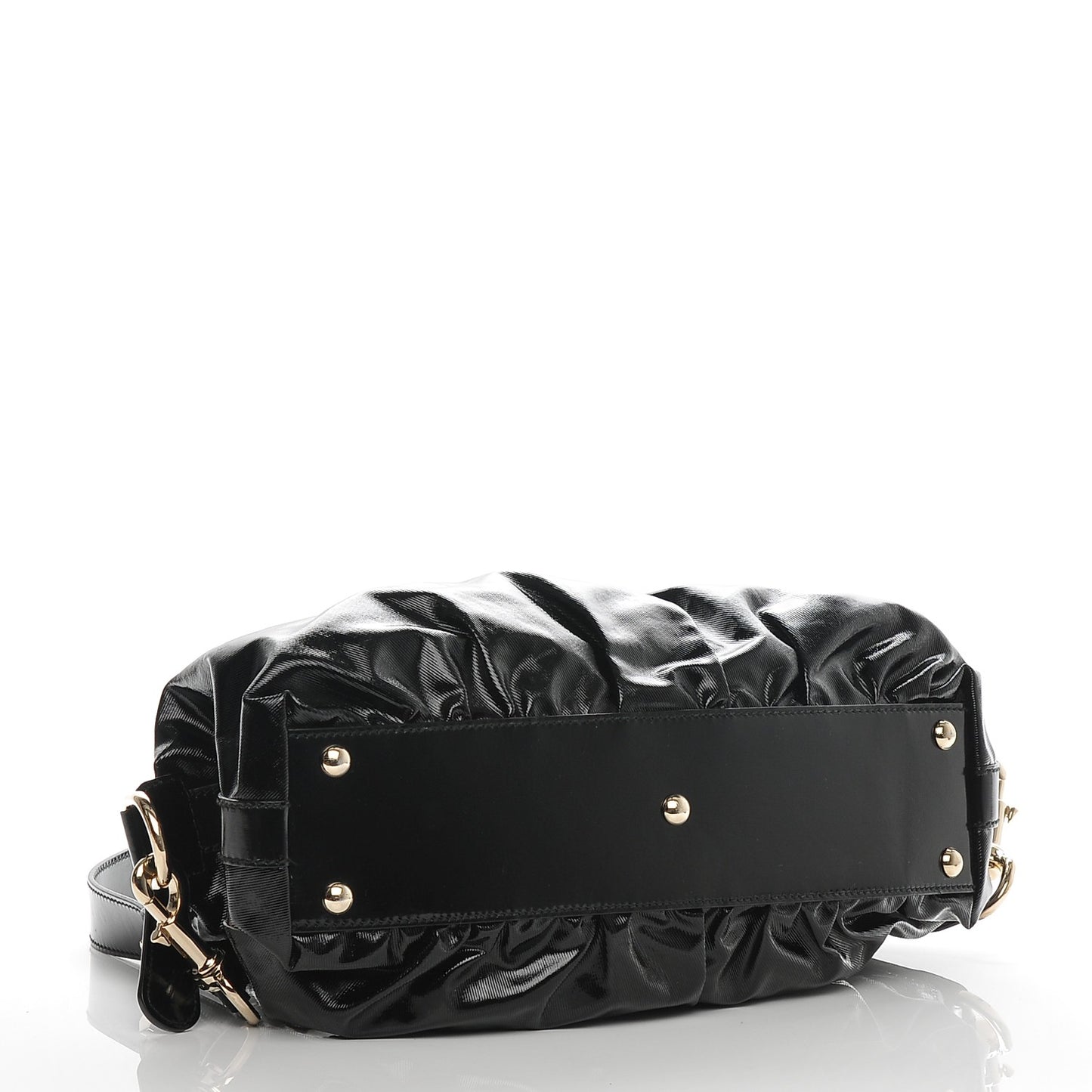 Dialux Pop Bamboo Top Handle Tote Black