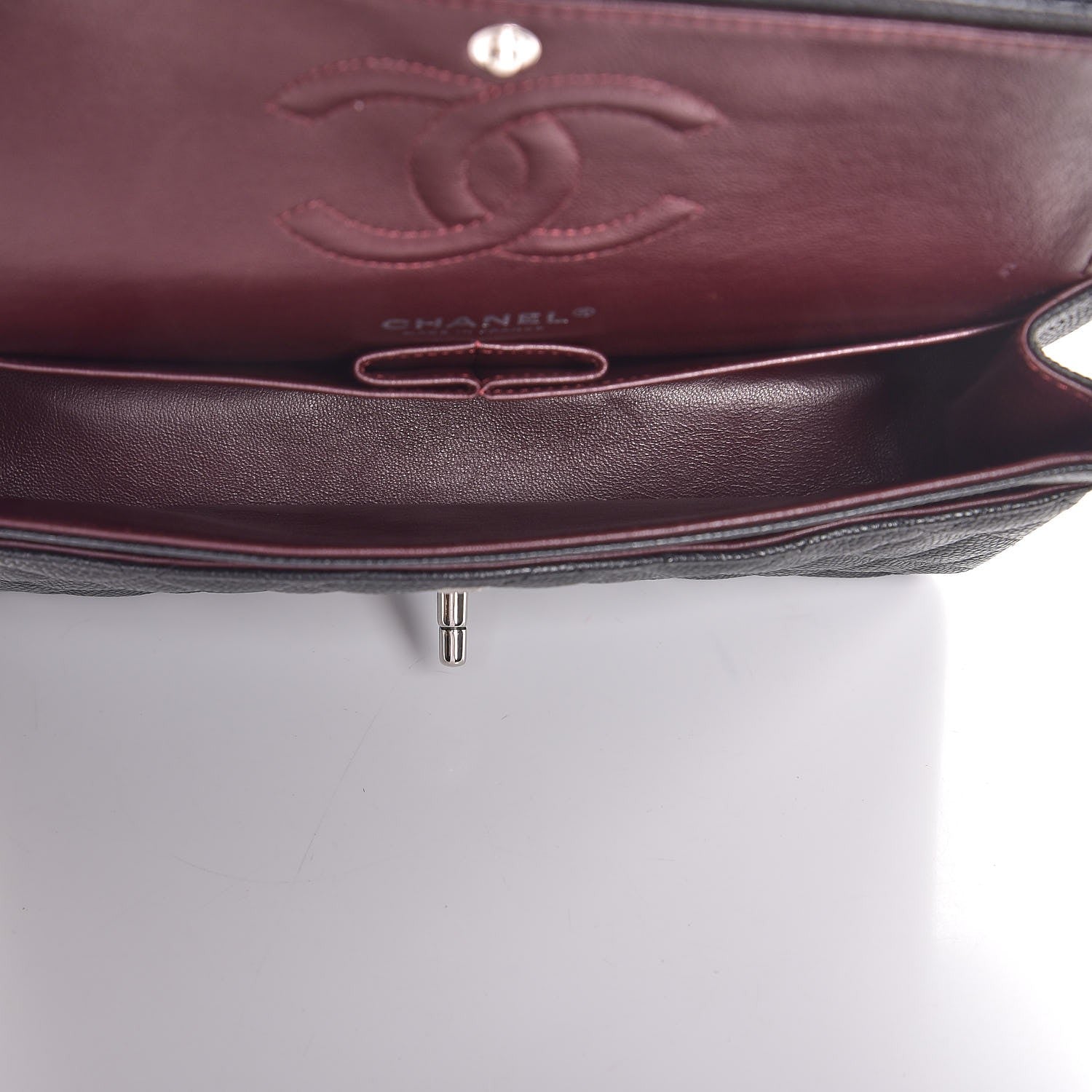 Chanel Caviar Quilted Medium Double Flap Black 5 of 9