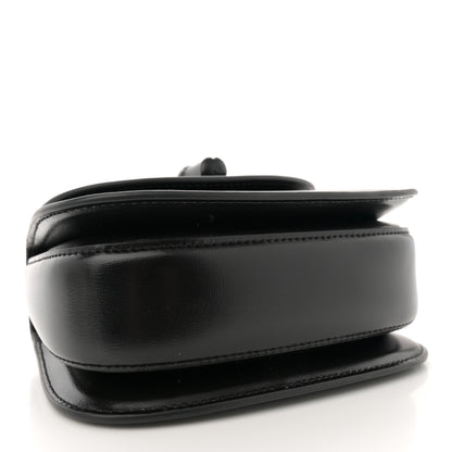Gucci Boarded Dyana Lux Calfskin Web Monochrome Mini Bamboo 1947 Top Handle Bag Black 4 of 14