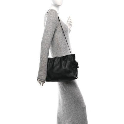 Loewe Nappa Medium Flamenco Knot Bag Black 2 of 9