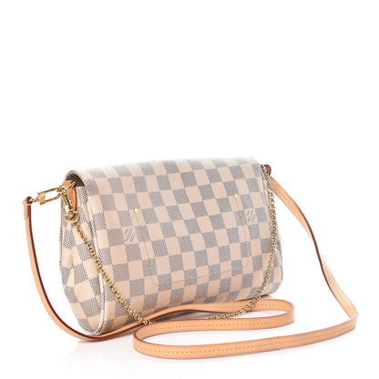 Louis Vuitton Damier Azur Favorite MM 3 of 16