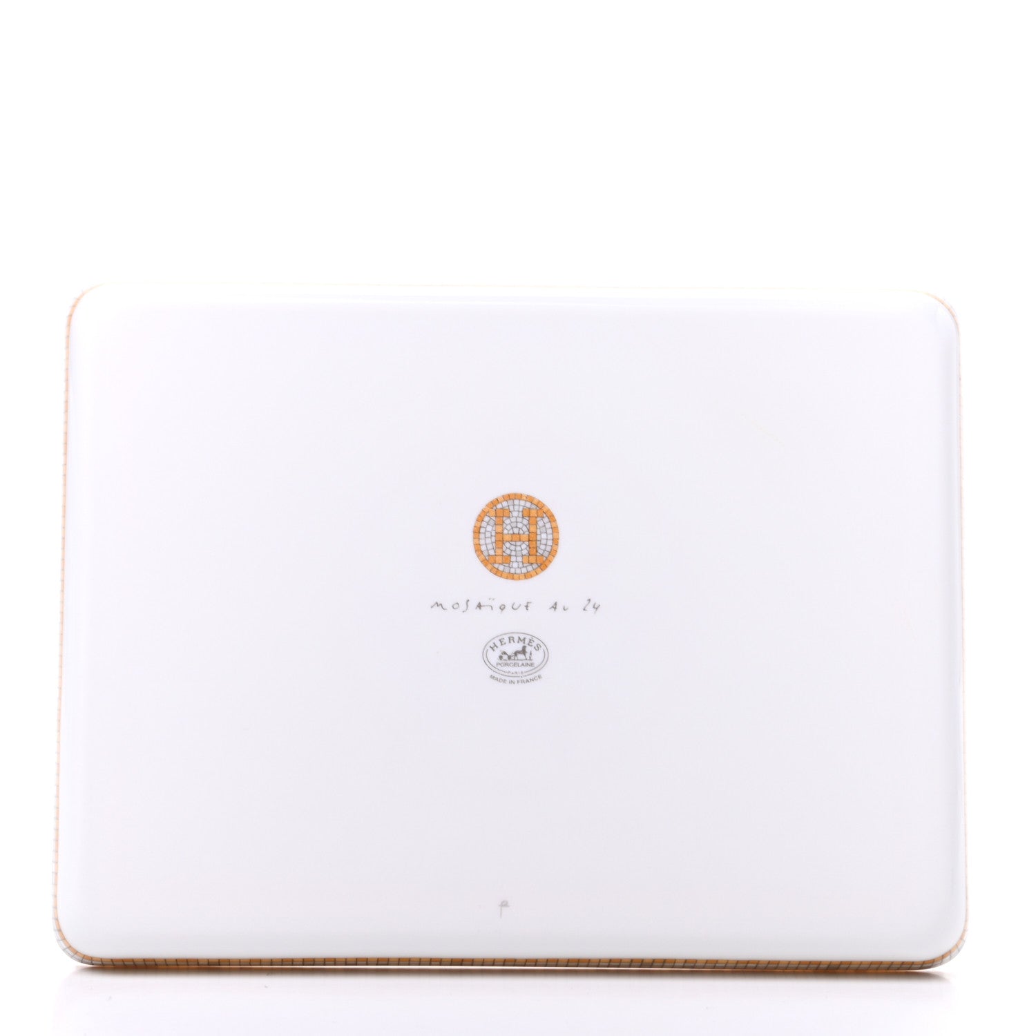 Hermes Porcelain Mosaique au 24 Sushi Plate 3 of 6