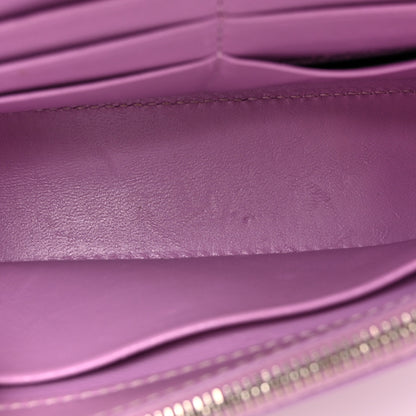 Balenciaga Shiny Box Calfskin Tonal B Hourglass Chain Bag Liliac 12 of 18