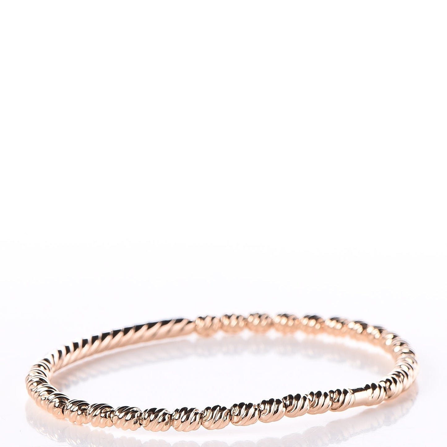 18K Rose Gold Diamond Petite Pave Flex Bracelet