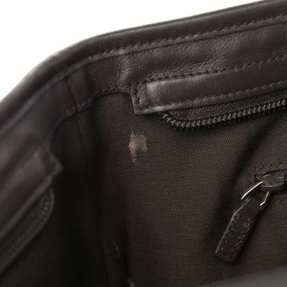 Gucci GG Plus Monogram Medium Flat Messenger Bag Dark Brown 10 of 12