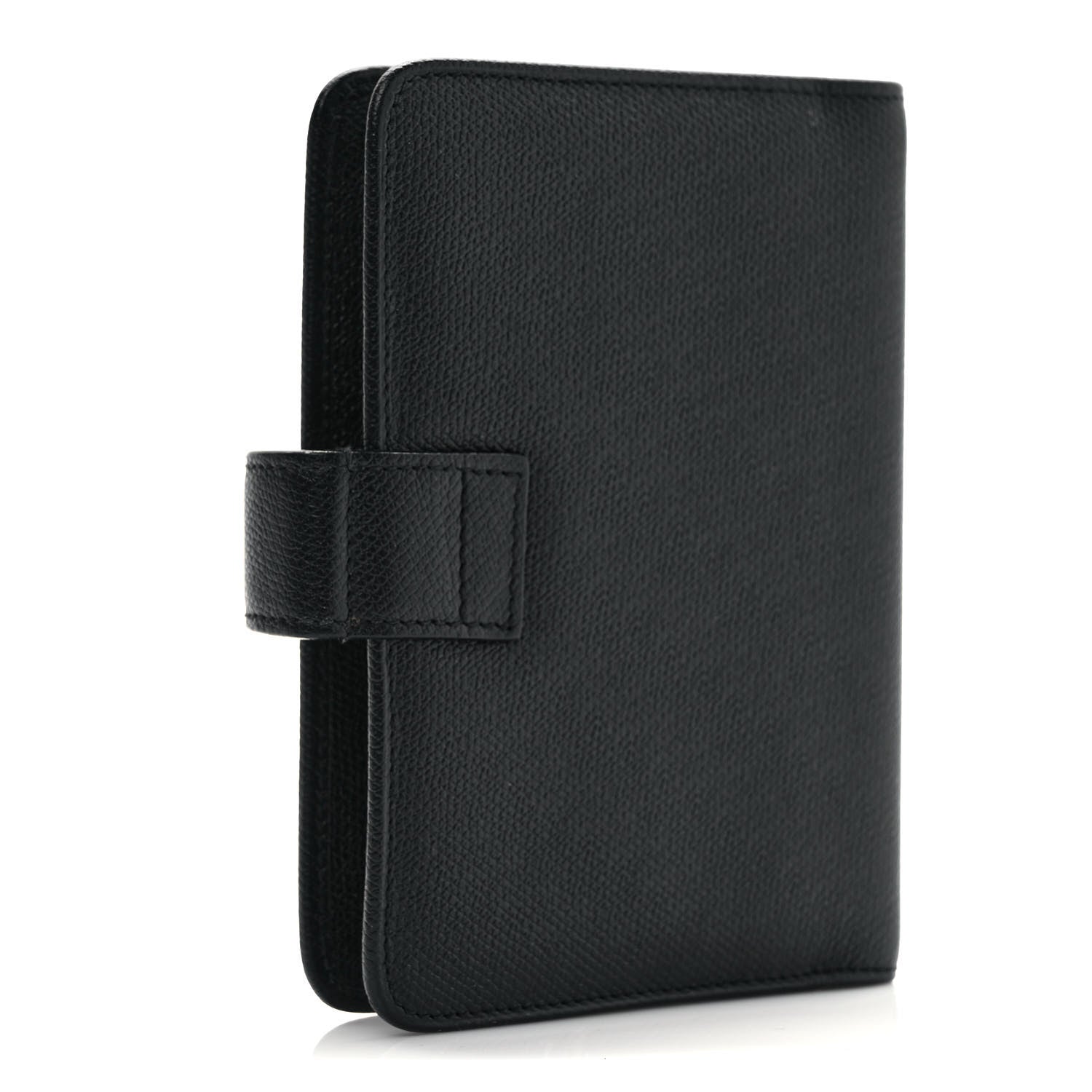 Chanel Grained Calfskin CC Button Pocket Agenda Cover Black 3 of 6