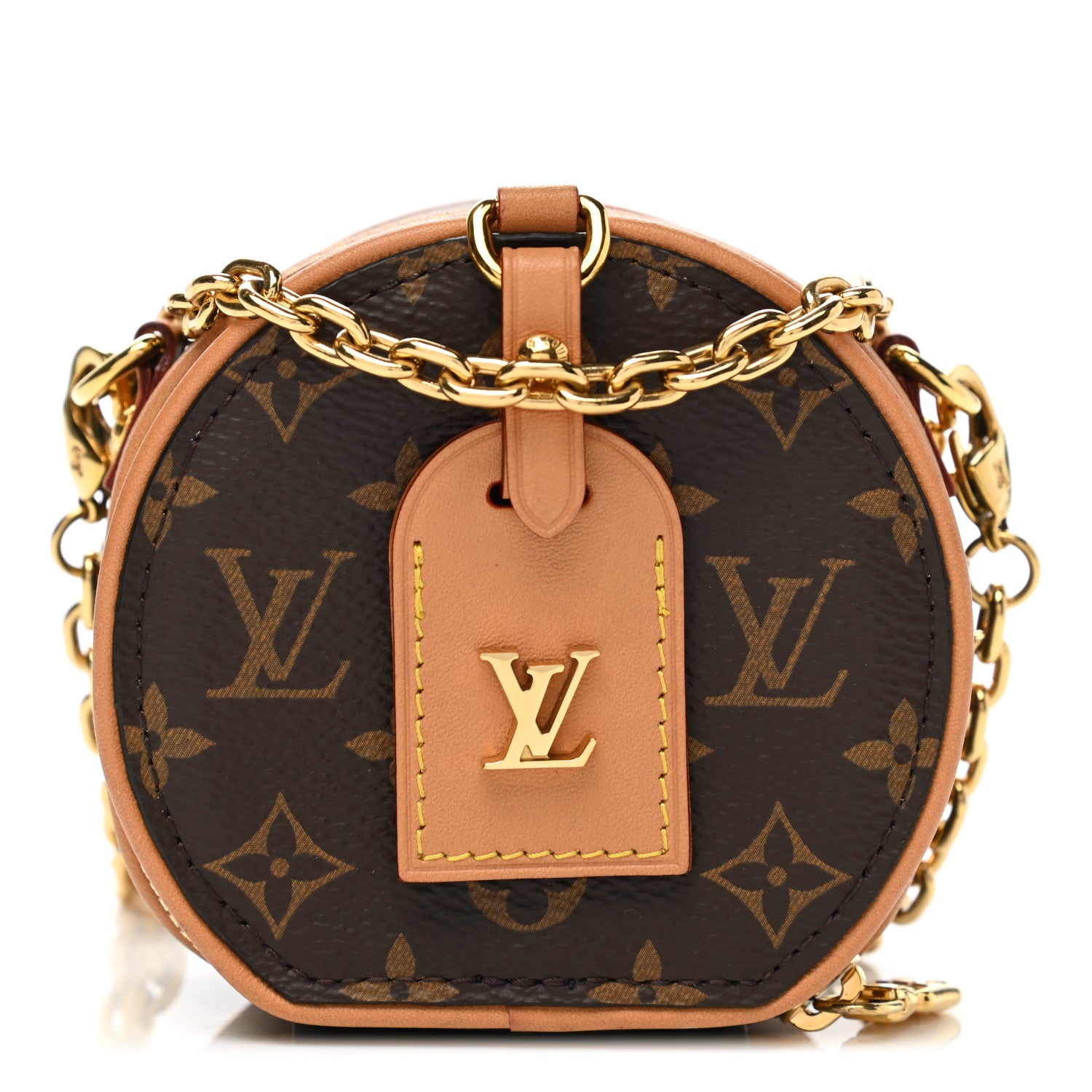 Louis Vuitton Monogram Boite Chapeau Necklace 1 of 7