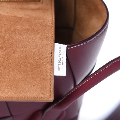 Bottega Veneta French Calfskin Maxi Intrecciato Arco 33 Bordeaux 7 of 14