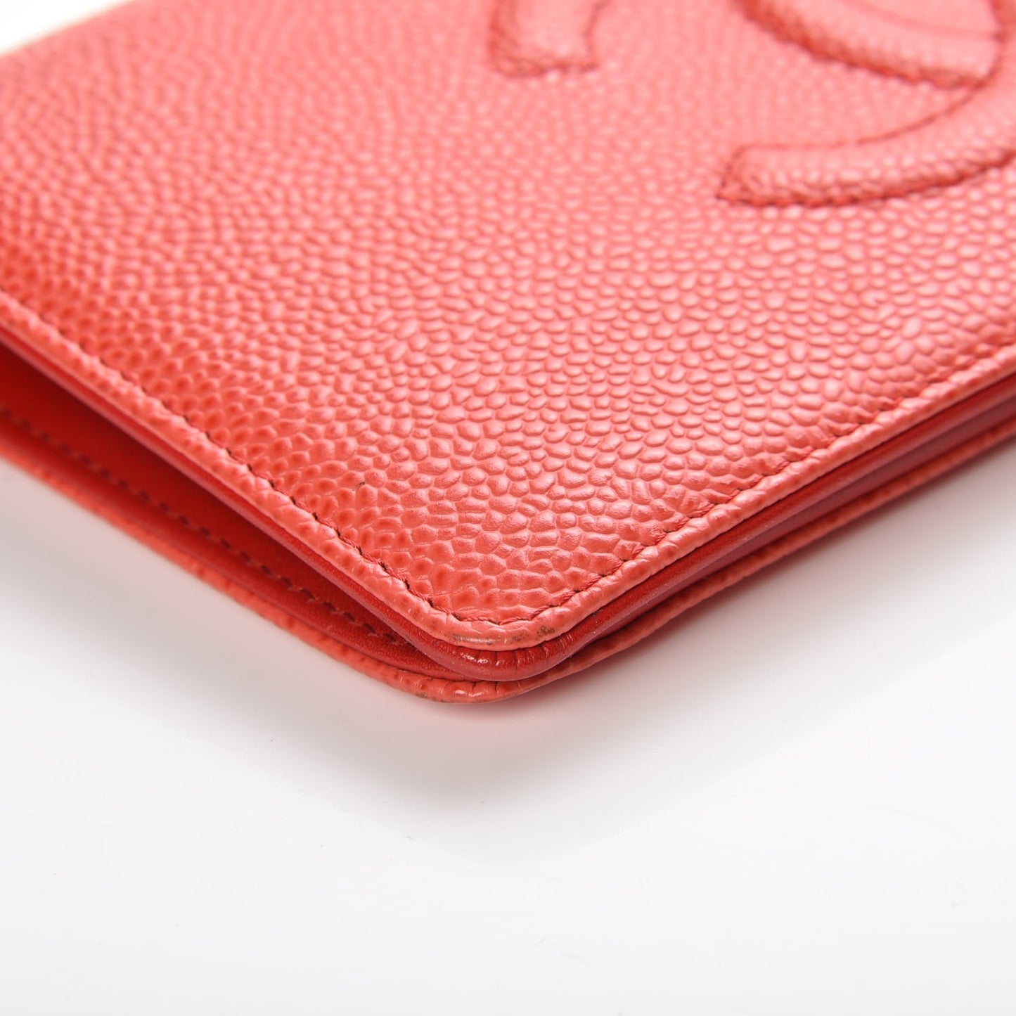 Caviar Timeless CC Yen Wallet Coral