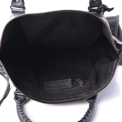 Balenciaga Agneau Classic Hardware Work Anthracite 5 of 11