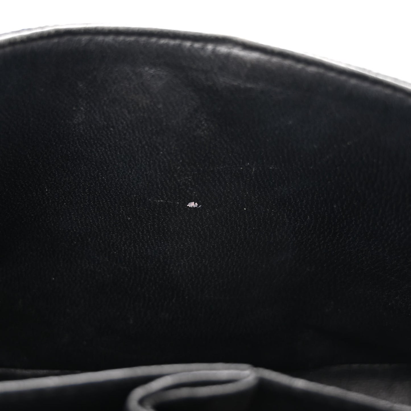 Caviar Quilted Small Double Flap Black