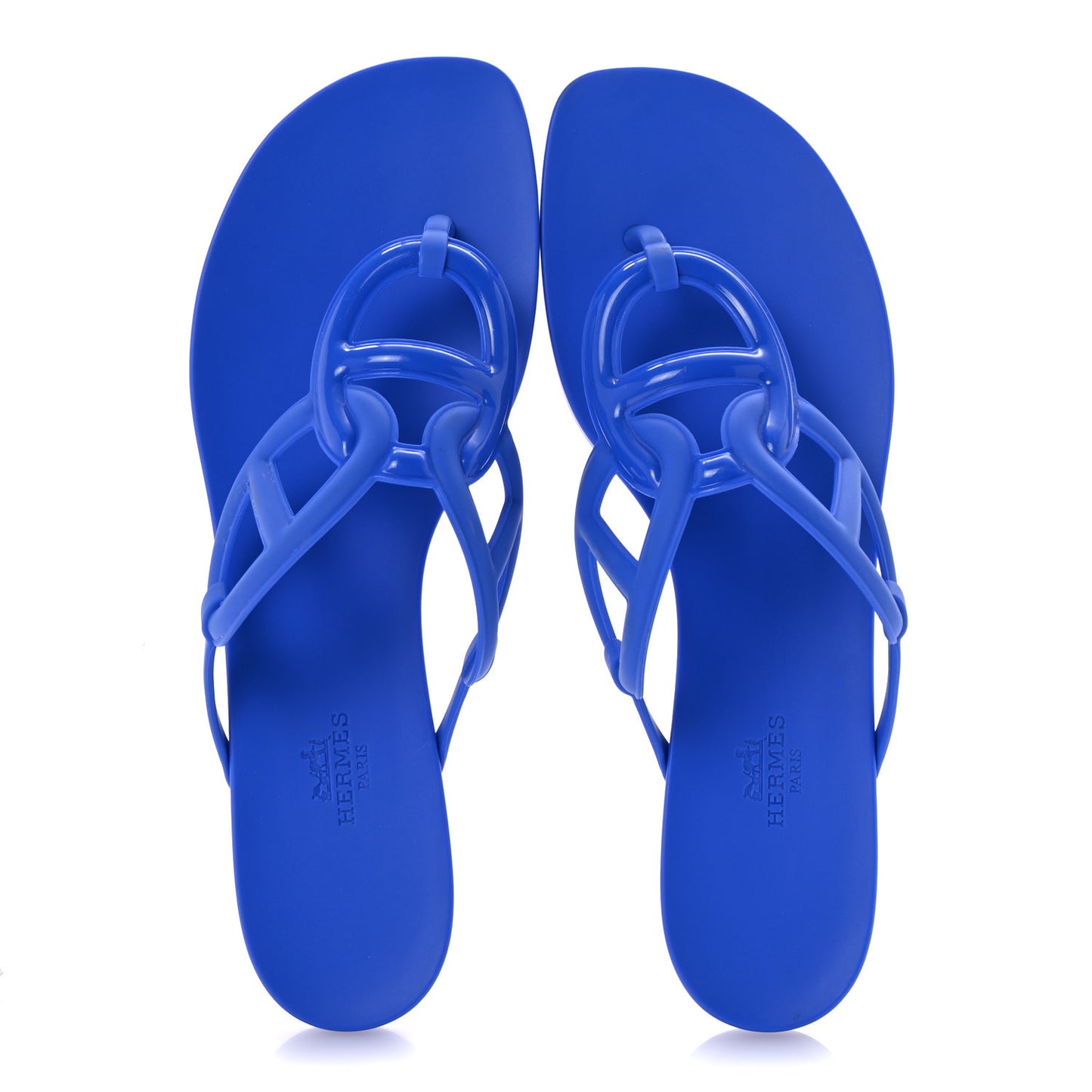 Rubber Womens Egerie Sandals 41 Bleu Outremer
