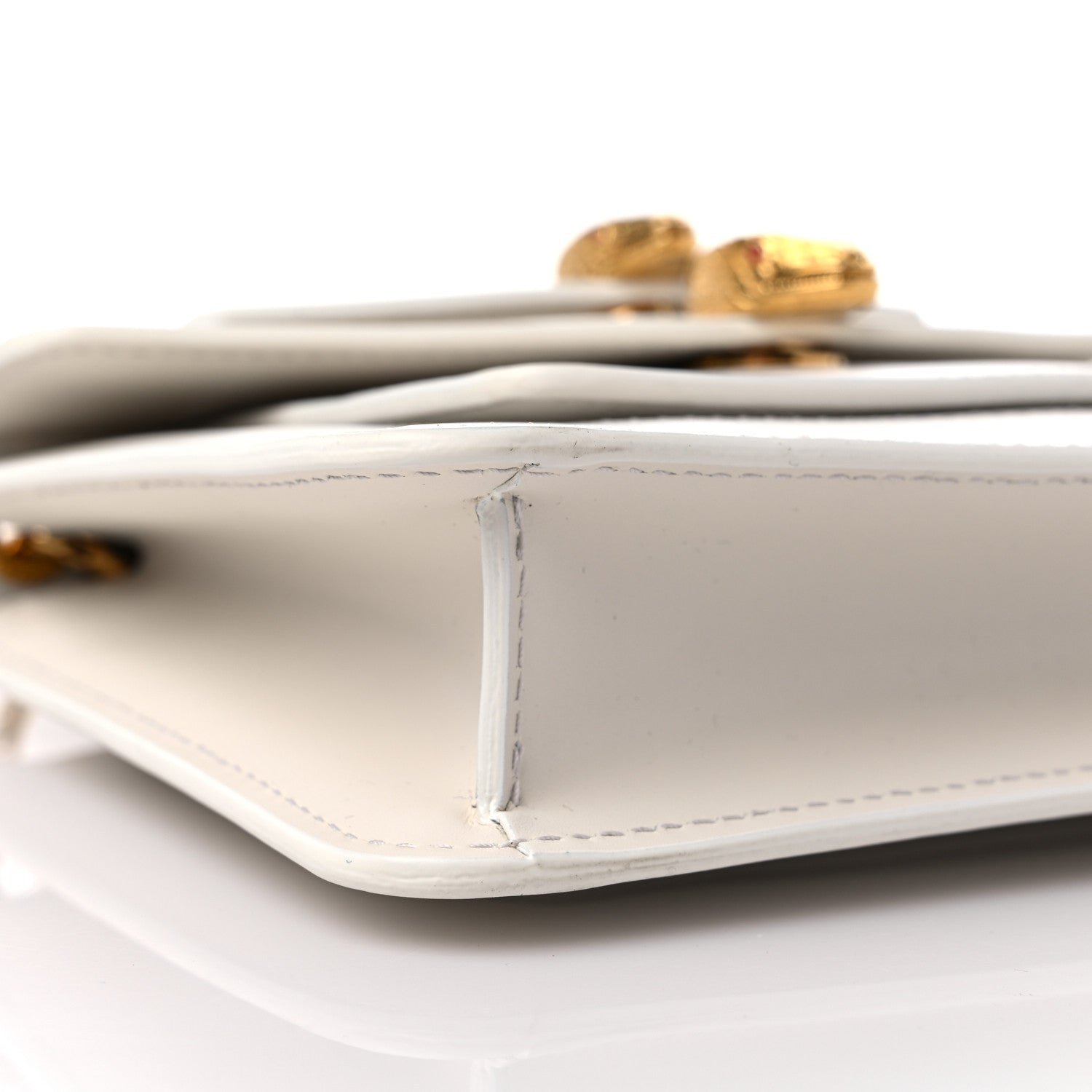 Bulgari x ALEXANDER WANG Calfskin Serpenti Bag White 7 of 9