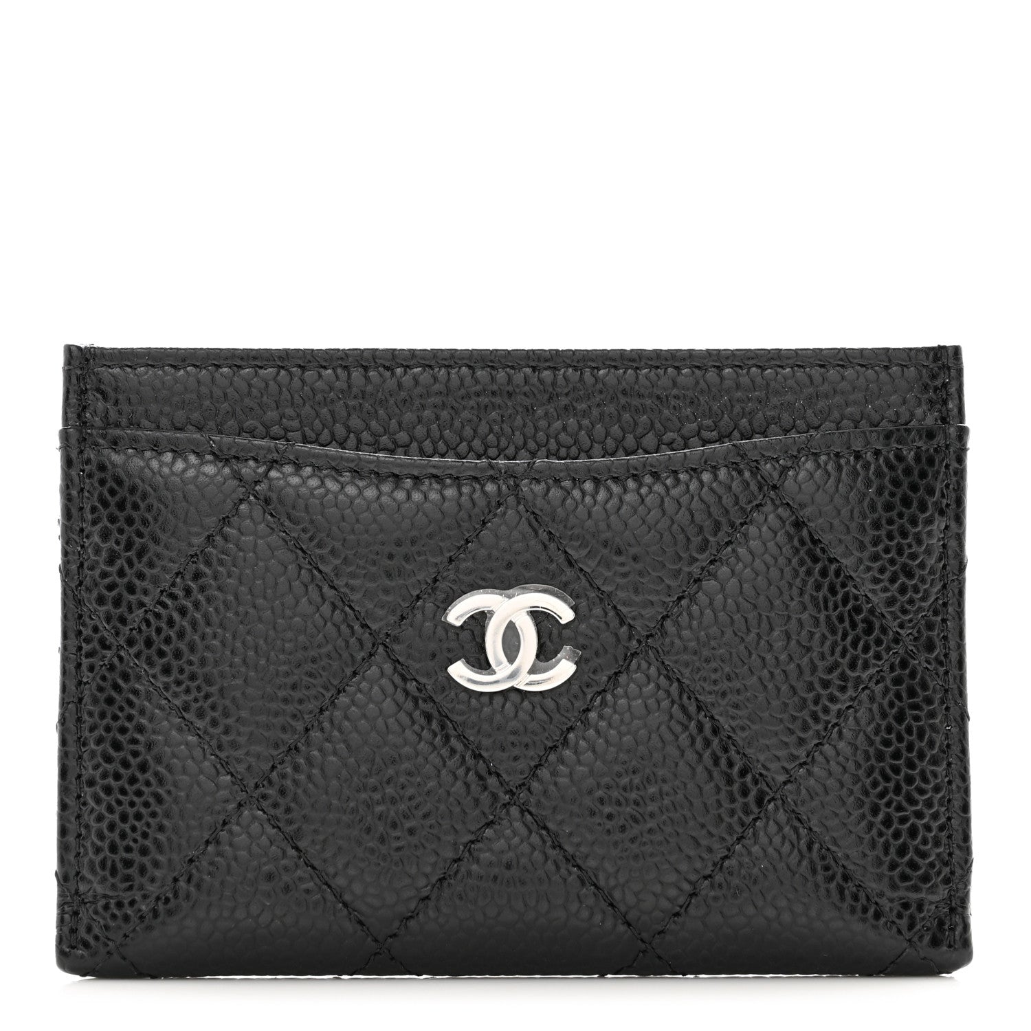 Chanel Caviar Quilted Card Holder Black 1 of 8