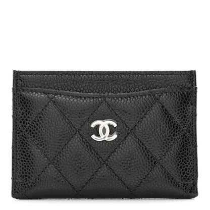 Chanel Caviar Quilted Card Holder Black 1 of 8