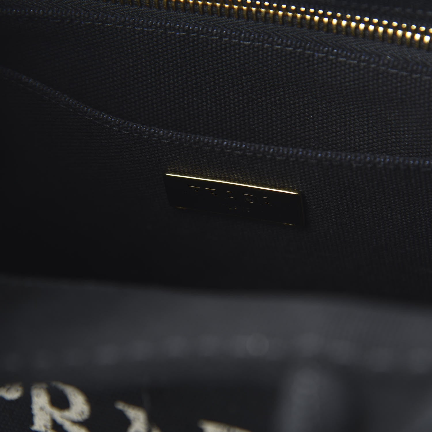 Prada Canapa Small Logo Tote Black 8 of 9