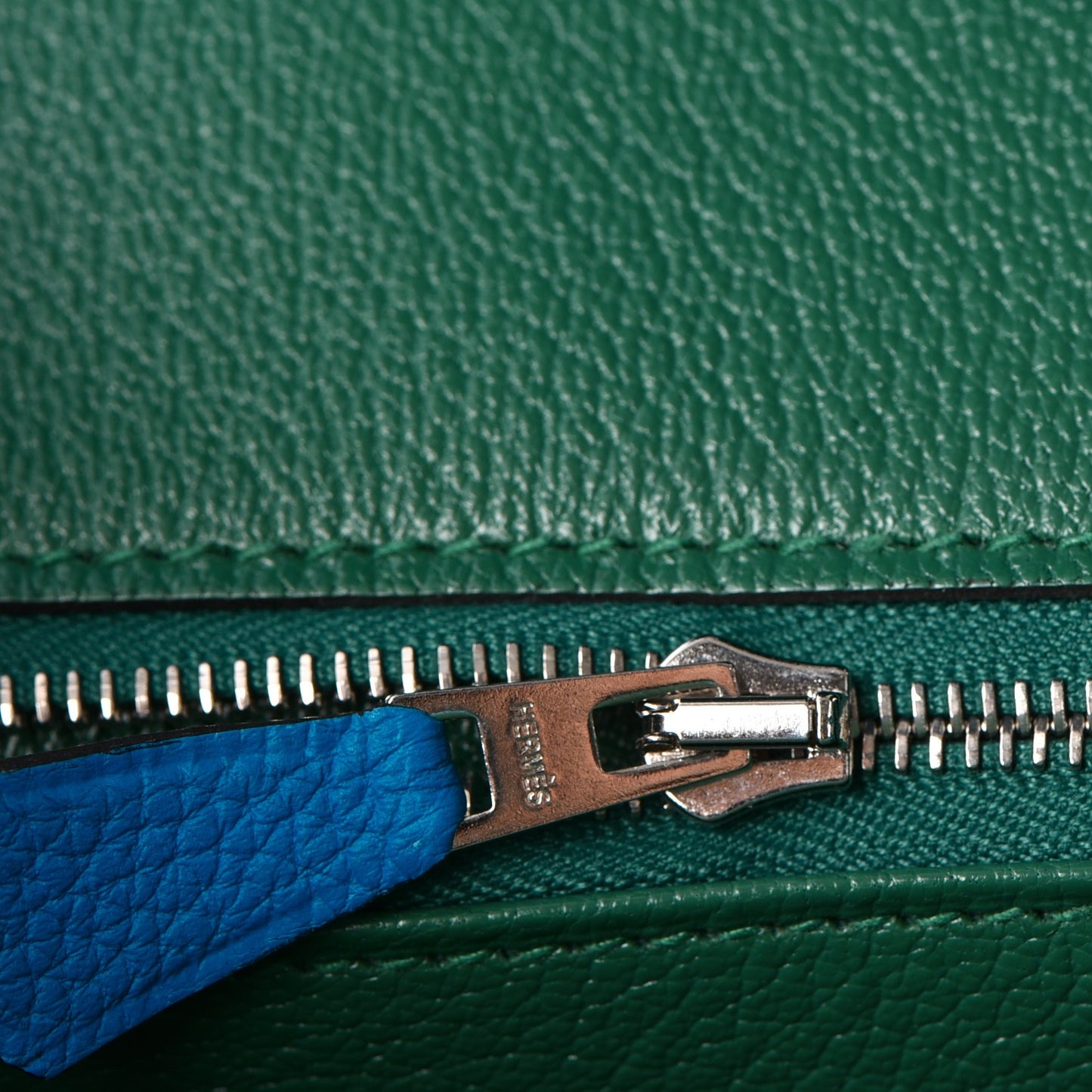 Togo Birkin 30 Bleu Zanzibar Malachite