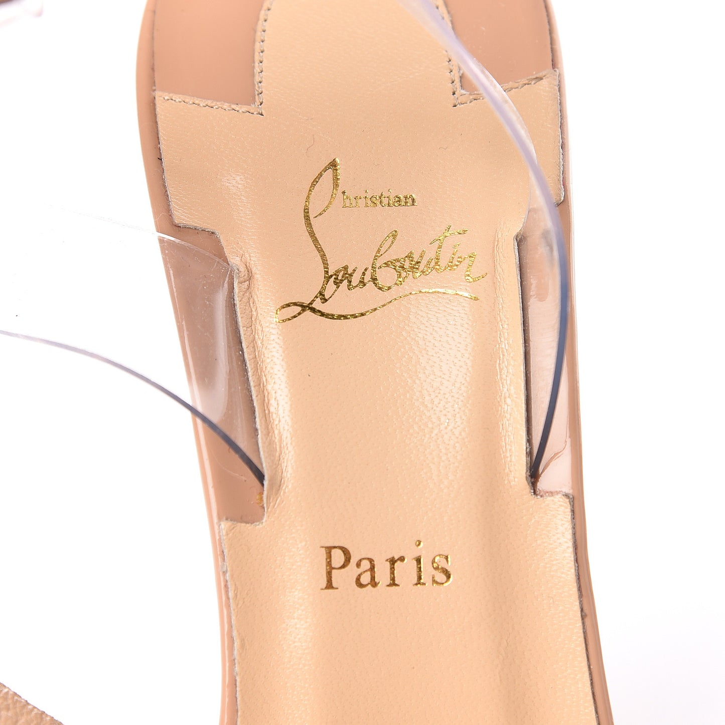 Metallic Patent PVC Cherrysandal 140 Platform Sandals 36.5 Doudou