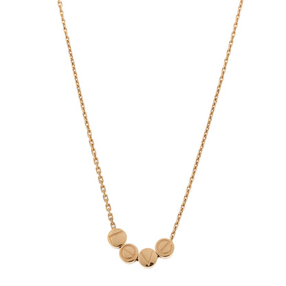 Cartier 18K Pink Gold LOVE Slide Pendant Necklace 1 of 5