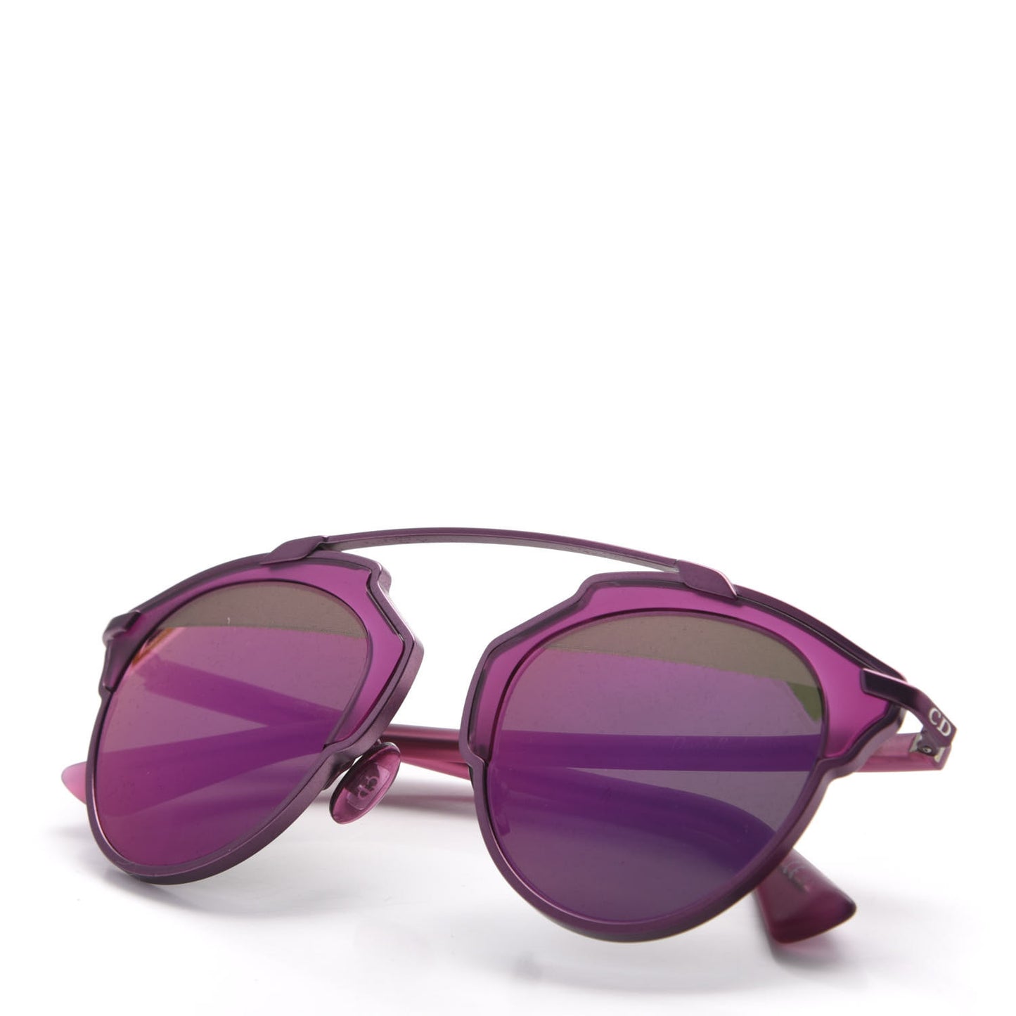 Acetate So Real Sunglasses Matte Violet