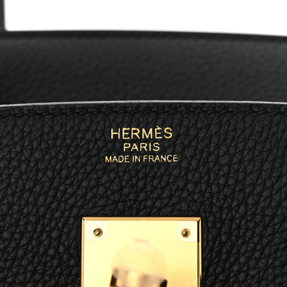 Hermes Togo Birkin 30 Black 6 of 11