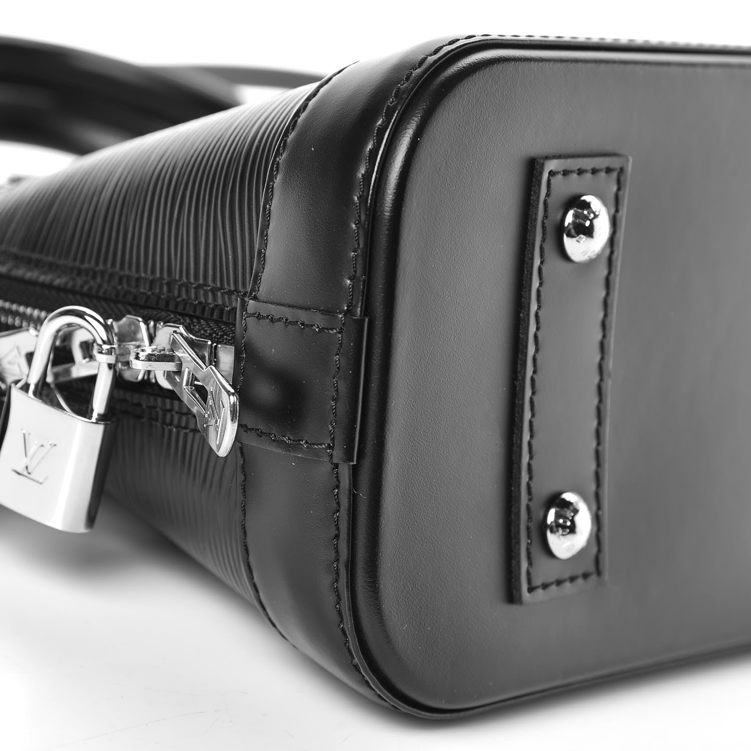 Louis Vuitton Epi Alma BB Black 8 of 9