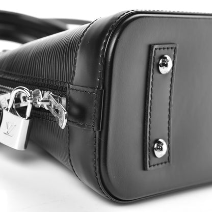 Louis Vuitton Epi Alma BB Black 8 of 9