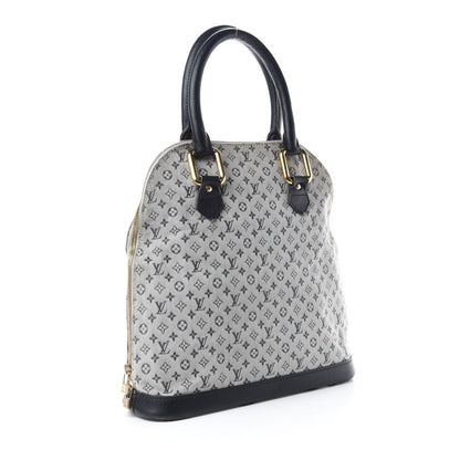 Louis Vuitton Mini Monogram Alma Haut Tote Blue 3 of 12