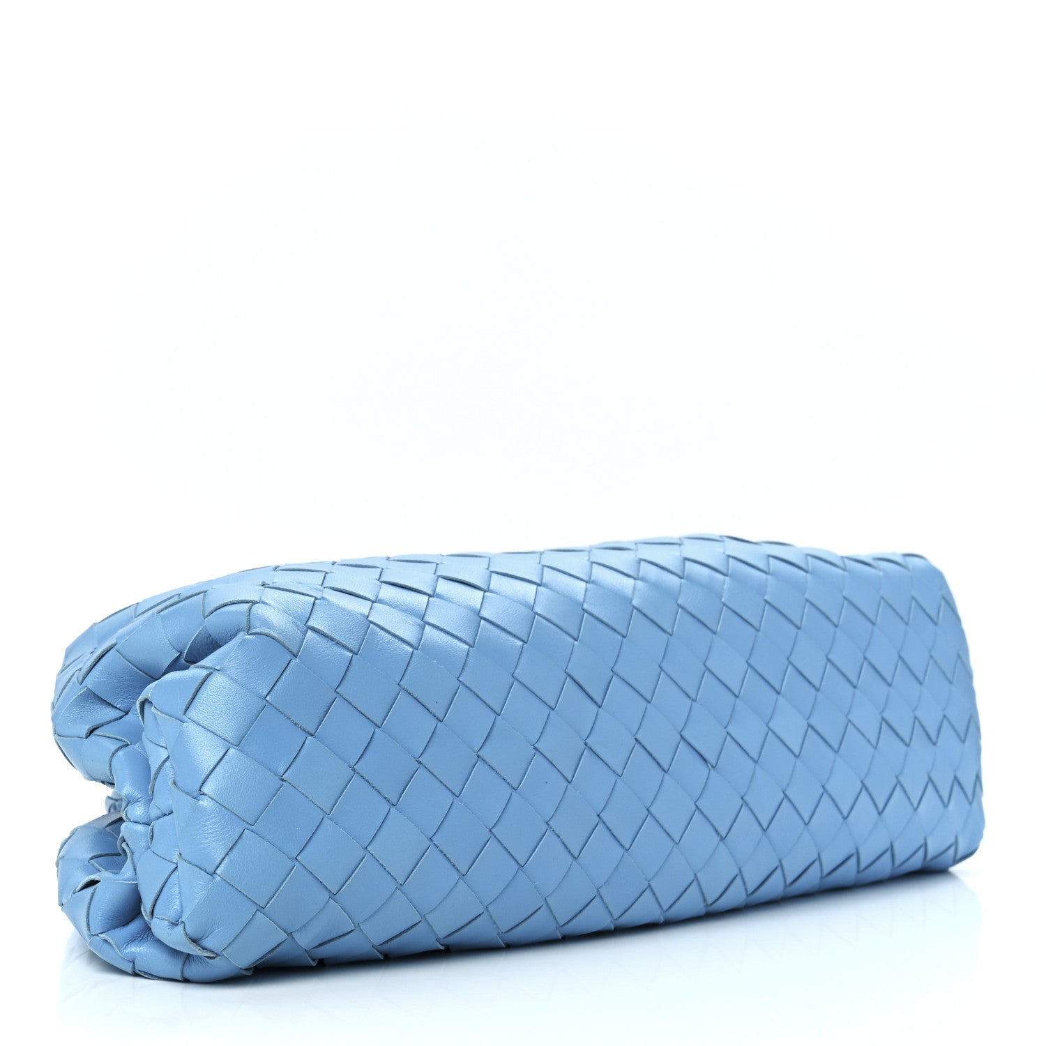 Bottega Veneta Nappa Maxi Intrecciato The Pouch Oversized Clutch Swimming Pool 3 of 11