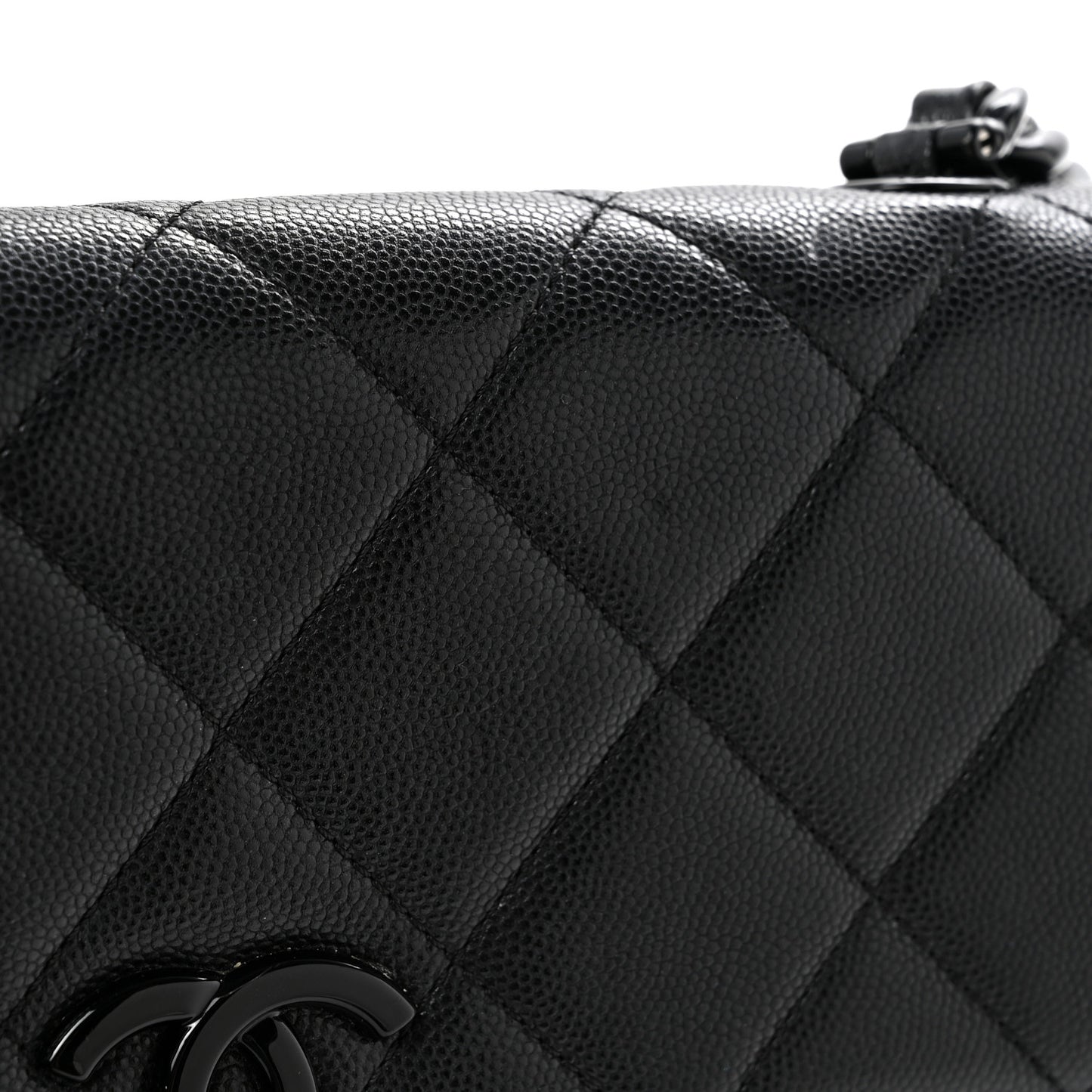 Caviar Quilted My Everything Flap Black