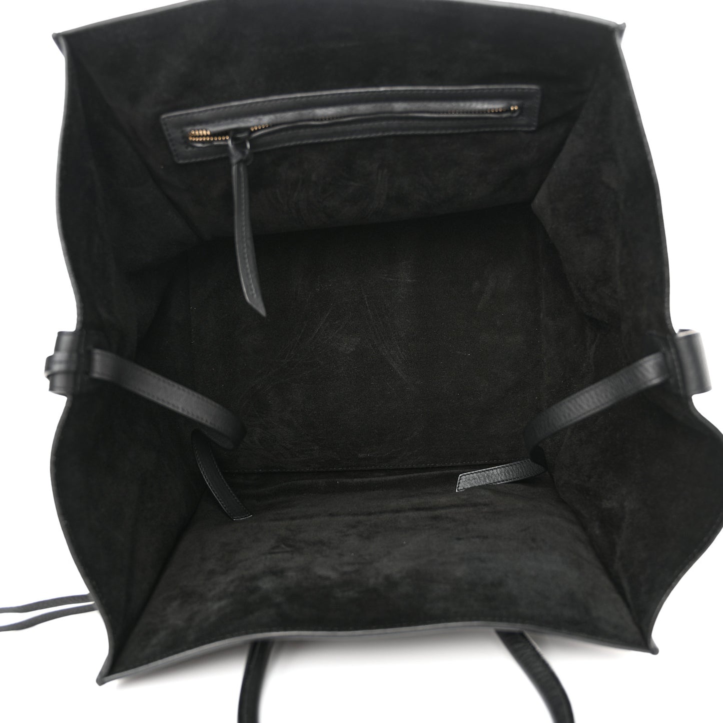 Supple Calfskin Medium Phantom Luggage Black