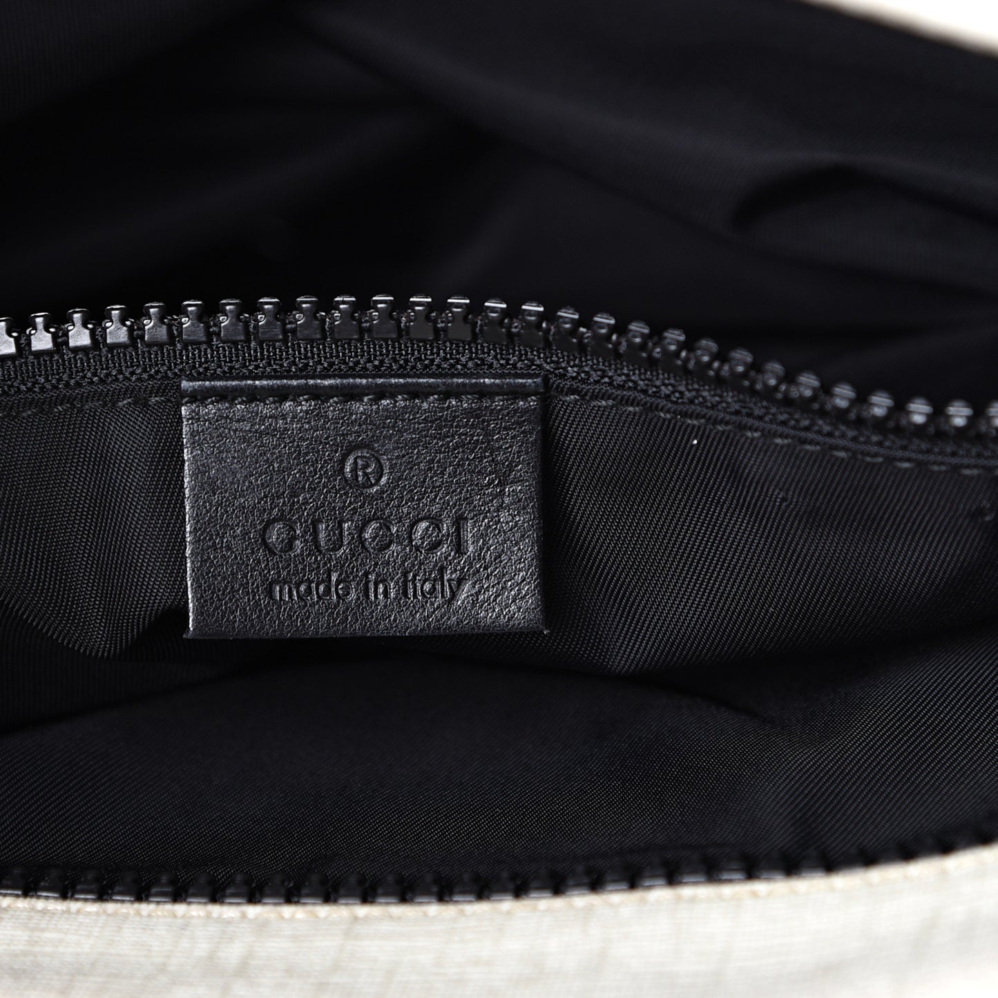 GG Plus Monogram Web Messenger Bag White