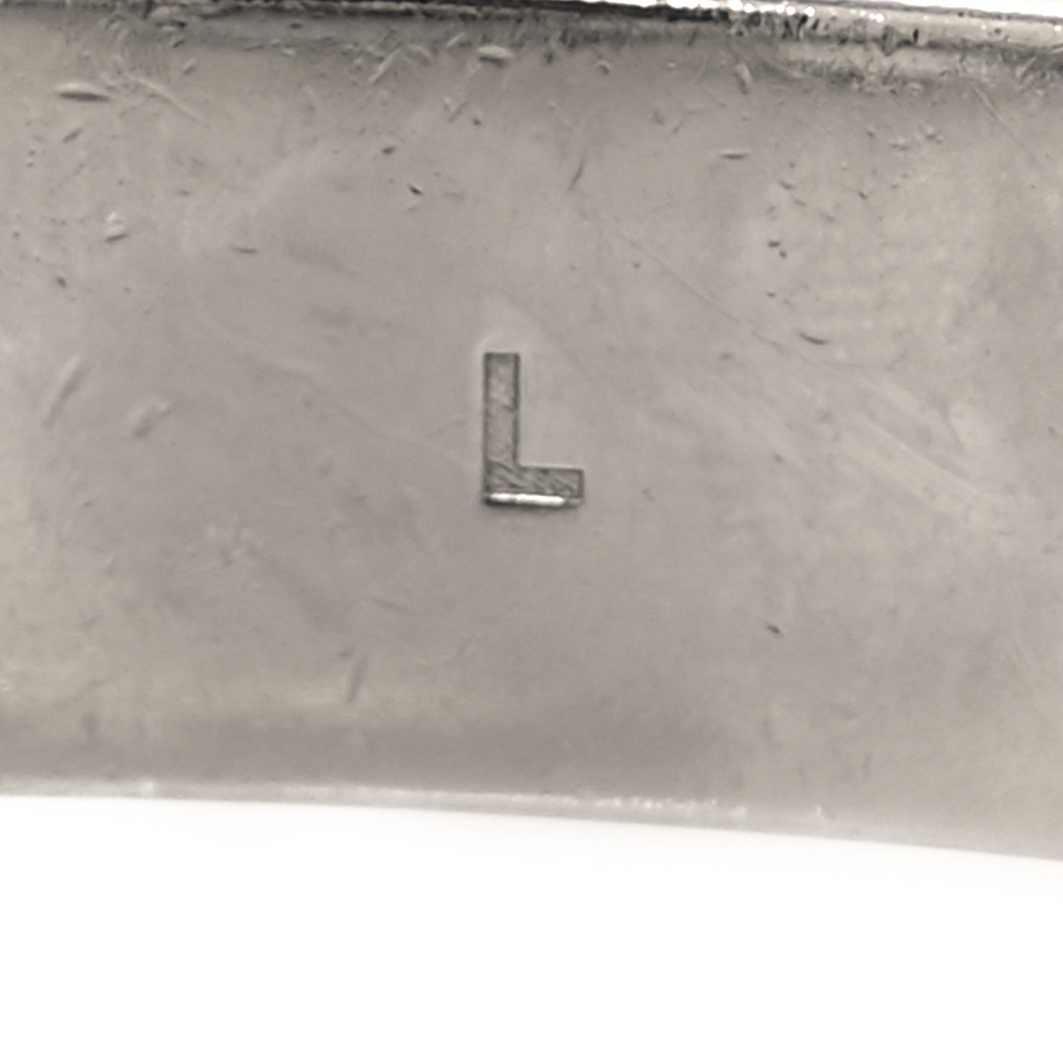 Fendi Metal FF Curb Link Bracelet Silver 6 of 6