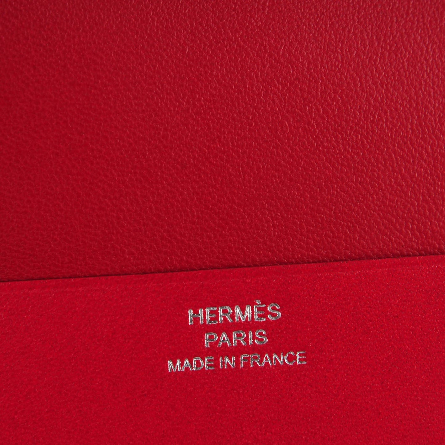 Tadelakt MC2 Magellan Passport Holder Rouge Vif