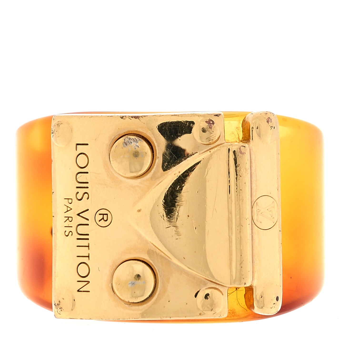 Lock Me Ring M Ecaille