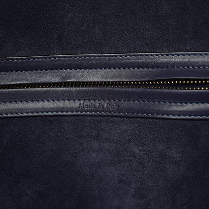 Celine Supple Calfskin Medium Phantom Luggage Midnight 5 of 10