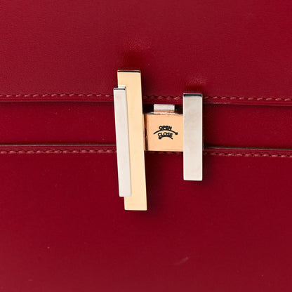 Hermes Villandry Cinhetic Clutch Rubis 8 of 10
