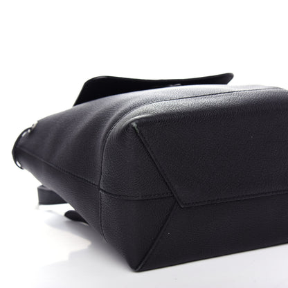 Louis Vuitton Calfskin Lockme Backpack Black 8 of 10