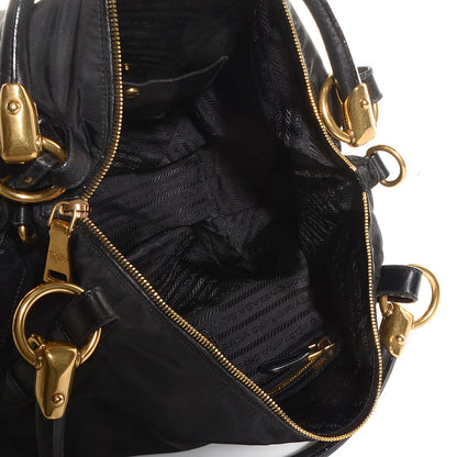 Prada Tessuto Nylon Shoulder Bag Nero Black 5 of 11