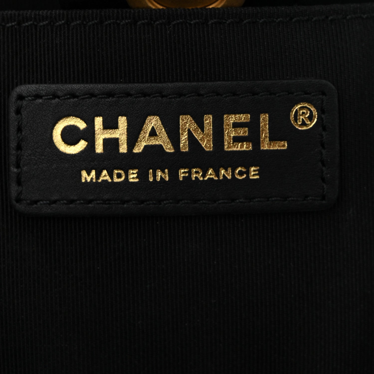 Chanel Calfskin Quilted CC Small Once Upon A Time Tote Black 6 of 10