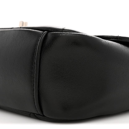 Chanel Lambskin Quilted CC Coin Flap Bag Black 10 of 12