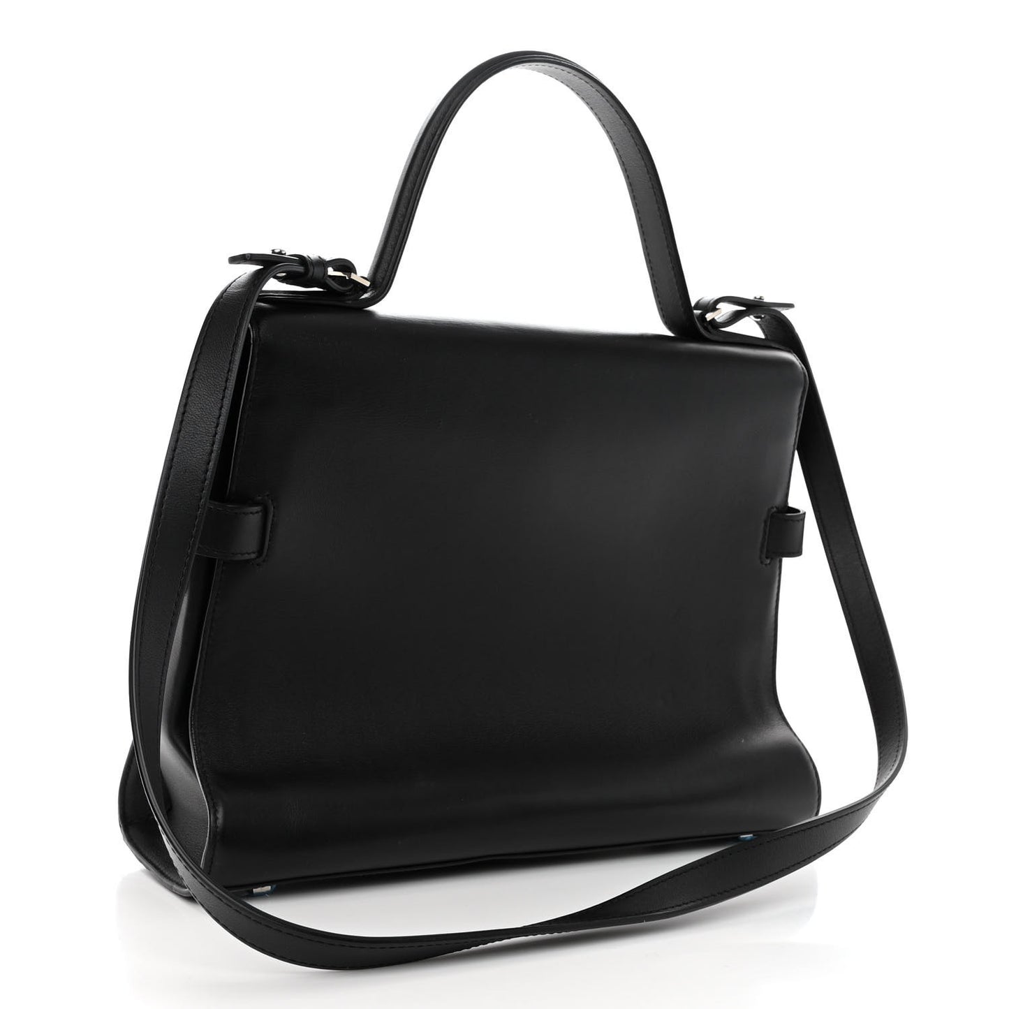 Calfskin GM Tempete Satchel Black