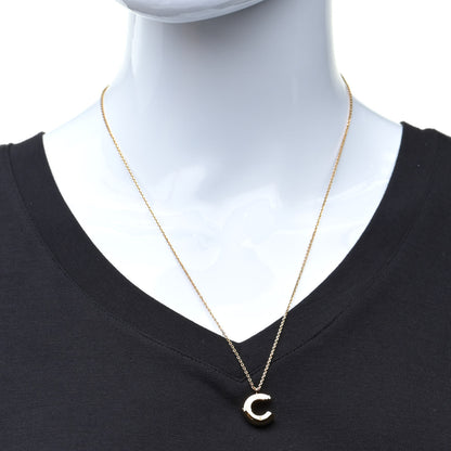 Louis Vuitton LV And Me Letter C Necklace Gold 2 of 8