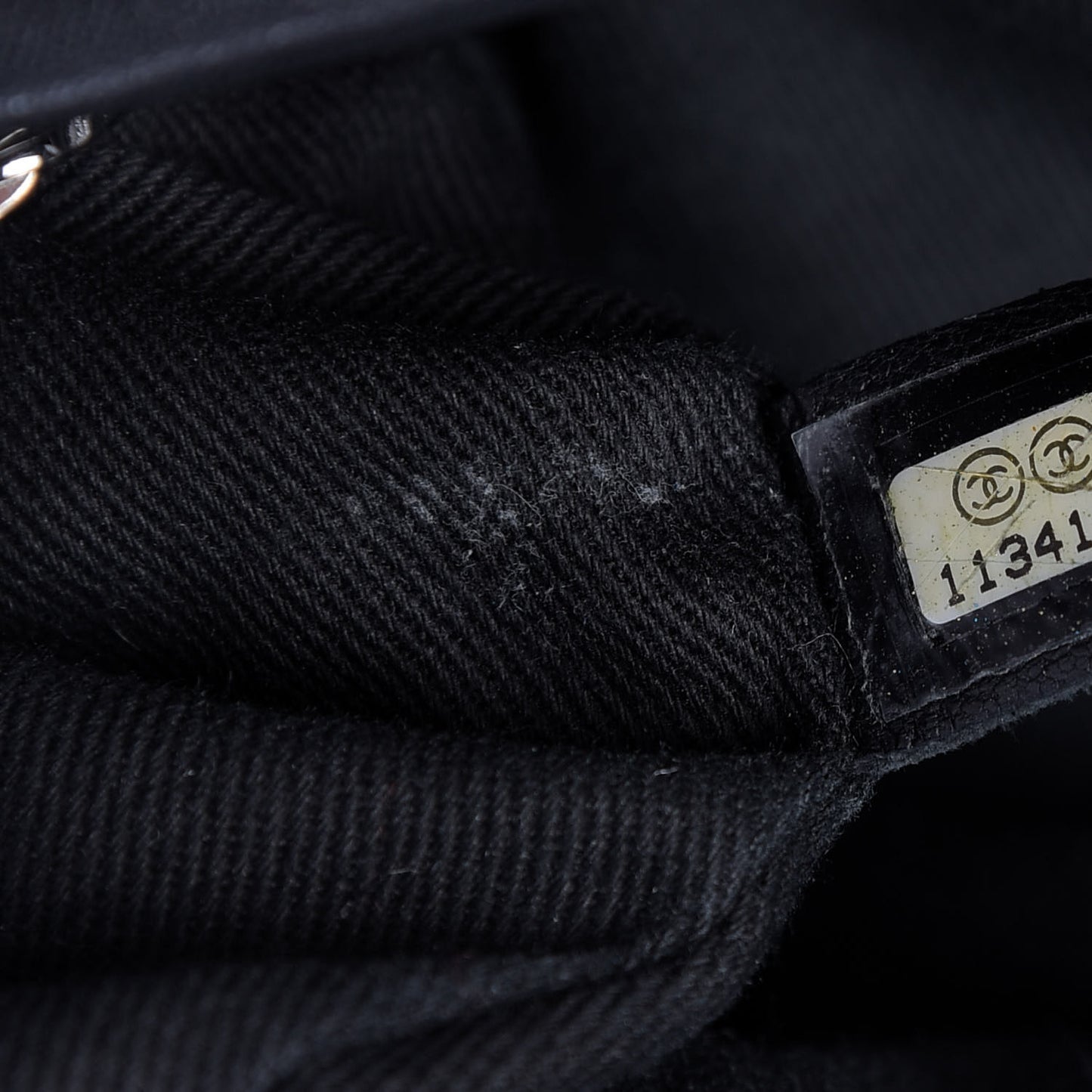 Calfskin Stitched Large Expandable Flap Bag Black