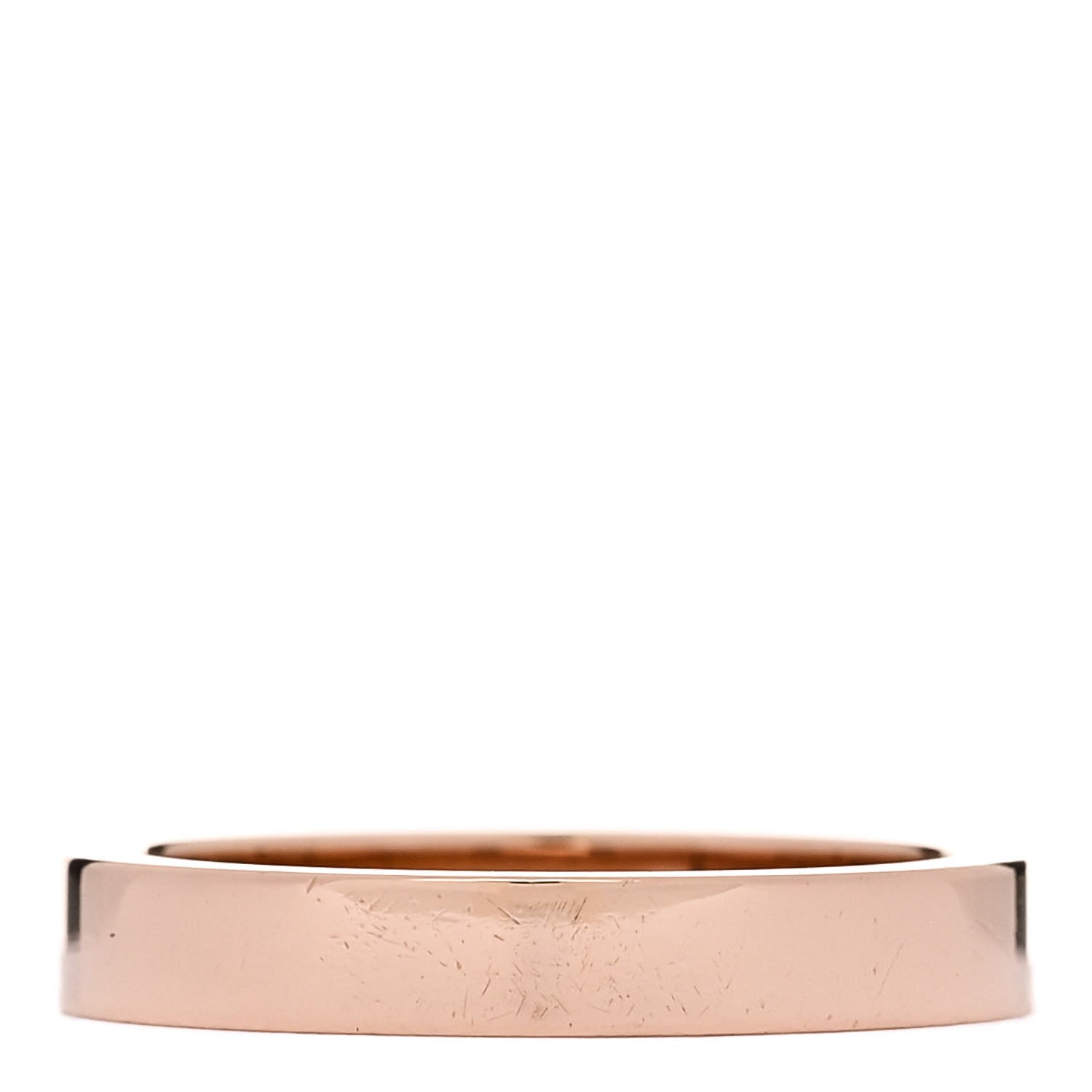 Cartier 18K Pink Gold Diamond 3mm C De Cartier Wedding Band Ring 49 5 3 of 5