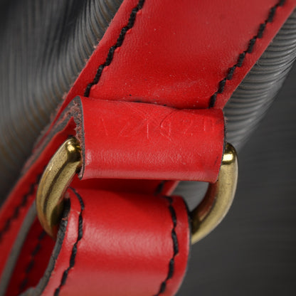 Louis Vuitton Epi Noe Black Red 8 of 10