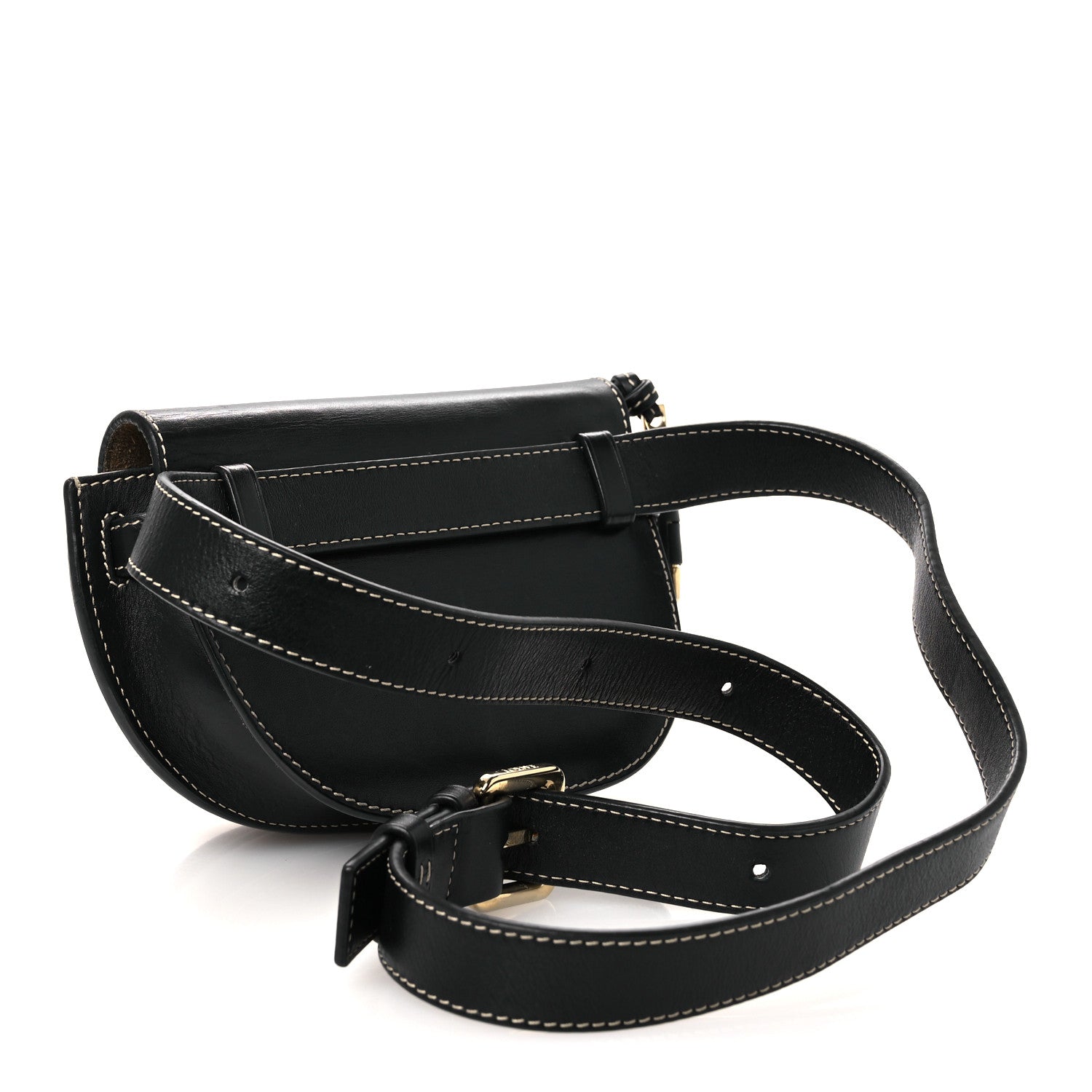 Loewe Calfskin Mini Gate Belt Bag Black 3 of 14