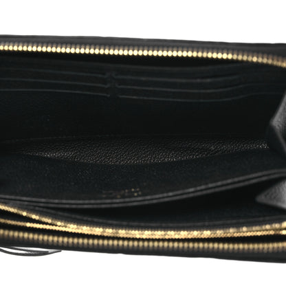 Louis Vuitton Empreinte Zippy Wallet Black 5 of 7